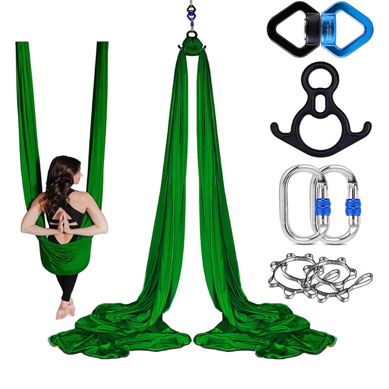 Home Gym Equipment Set - Set Amaca per Yoga Aereo Regolabile