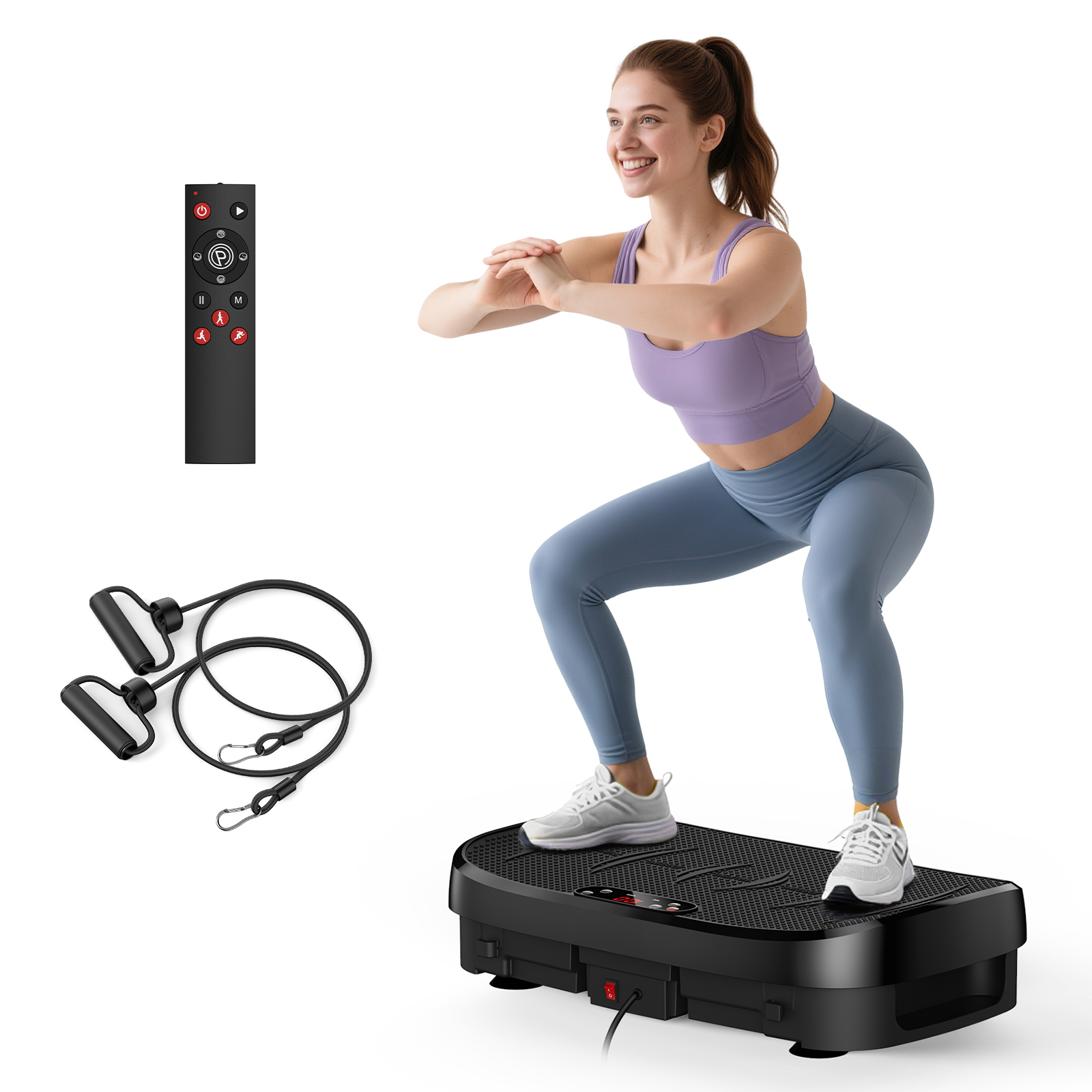 Home Gym System - Piattaforma Vibrante per Bruciare Grassi, 120