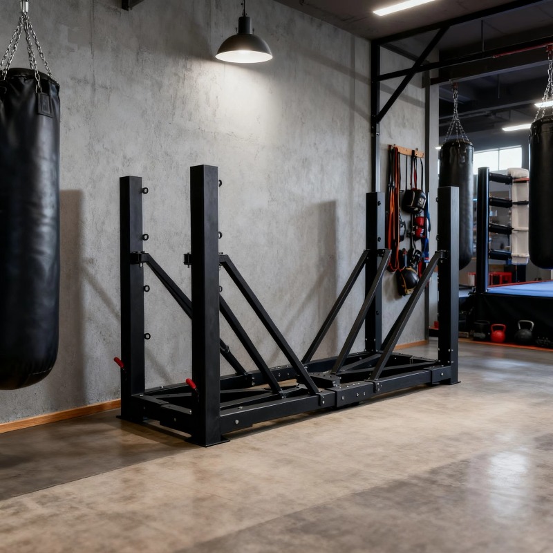 Home Gym Equipment Set - Set Ring da Boxe Pieghevole, Attrezzatura