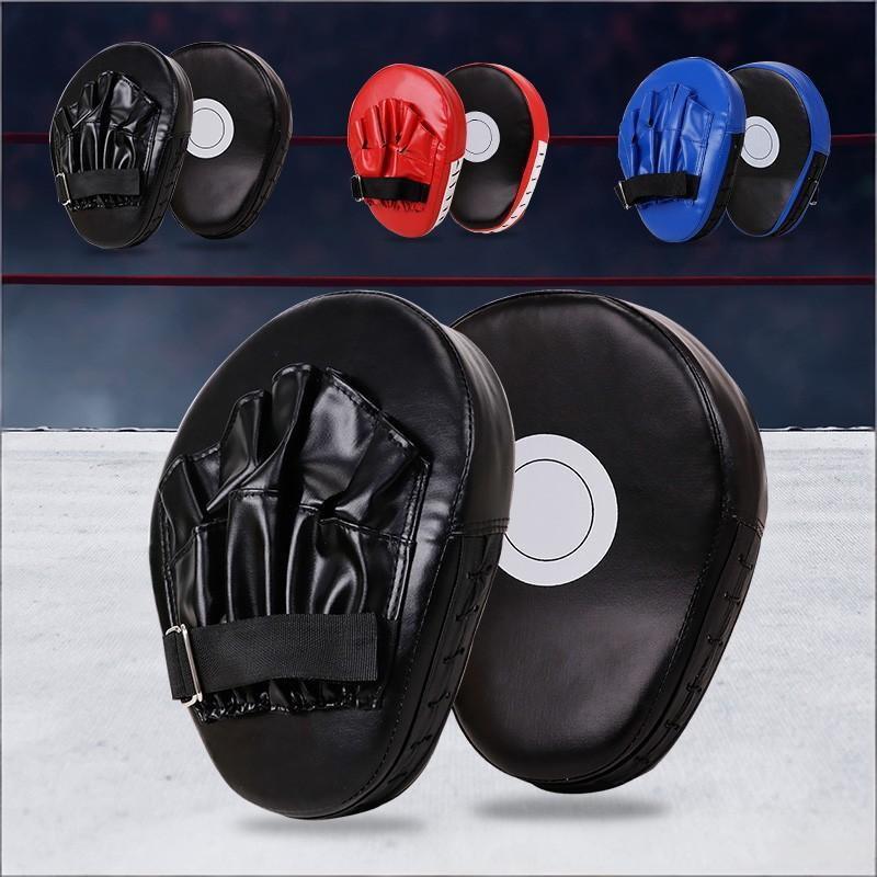 Home Gym Practice - Guantoni da Boxe Curvi Antiurto, Pad