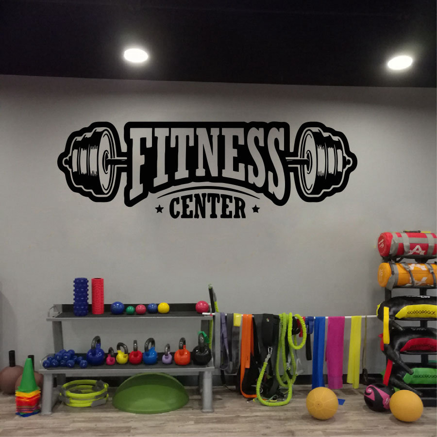 Home Gym Multi Station - Palestra decorazione in vinile adesivo da