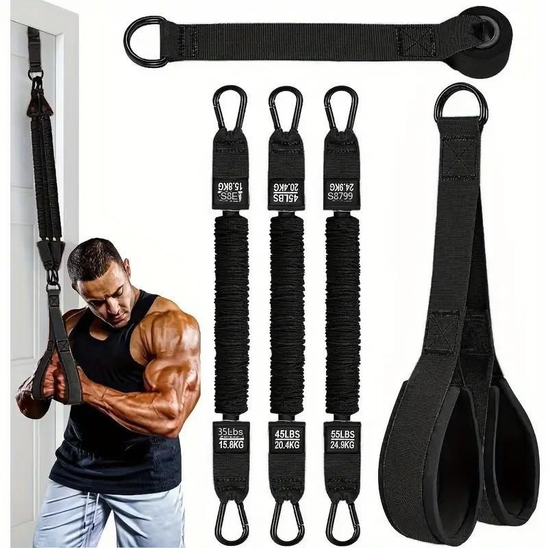 Home Gym Equipment Set - Set di Fasce Elastiche per Allenamento,