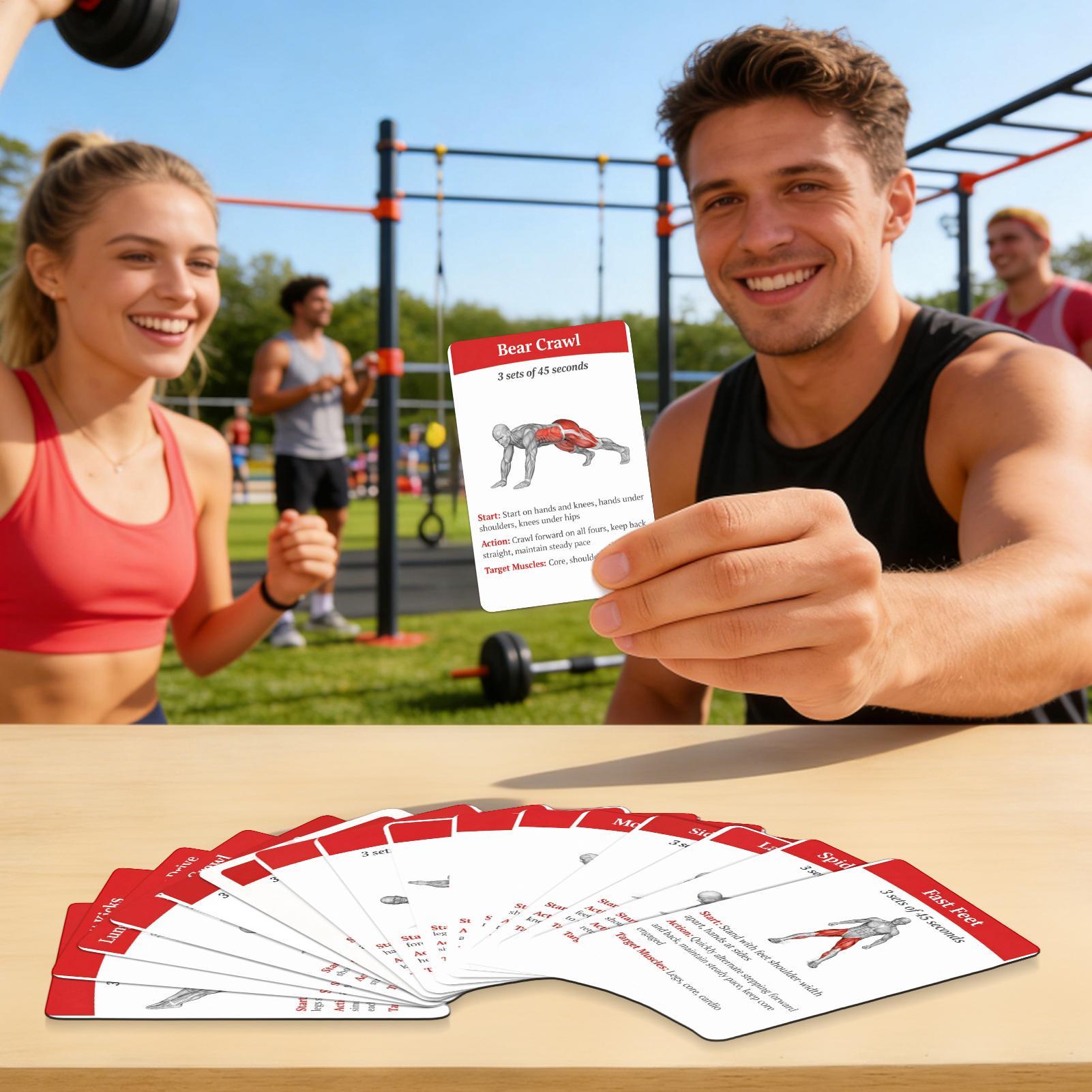 Set di Carte per Esercizi, 36  - Home Gym Equipment Set recensione e prezzo
