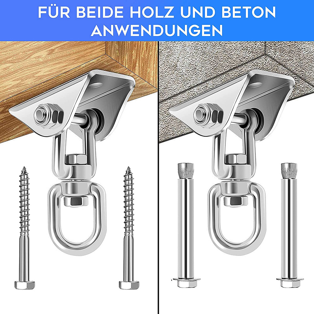 Ganci per grucce oscillanti re - Yoga Trapeze Swing recensione e prezzo