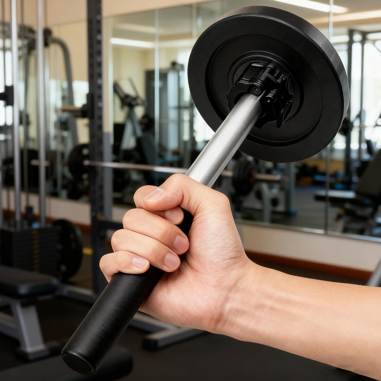 Barra con manubri Barra da pol - Home Gym Daily Routine recensione e prezzo