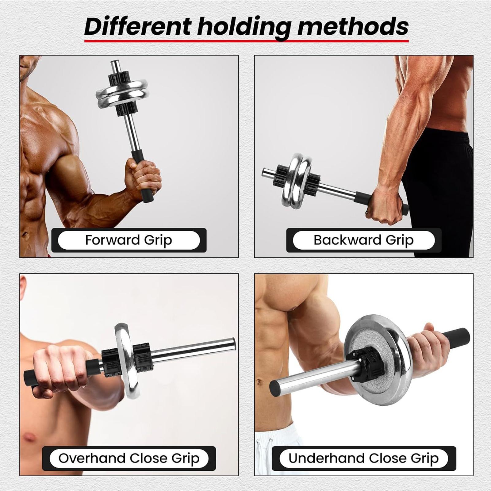 Barra con manubri Barra da pol - Home Gym Daily Routine recensione e prezzo