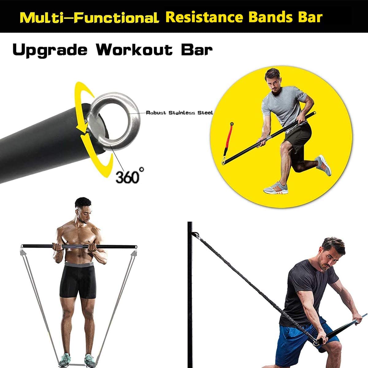 150lb Fitness Booty Resistenza - Home Gym Equipment Set recensione e prezzo